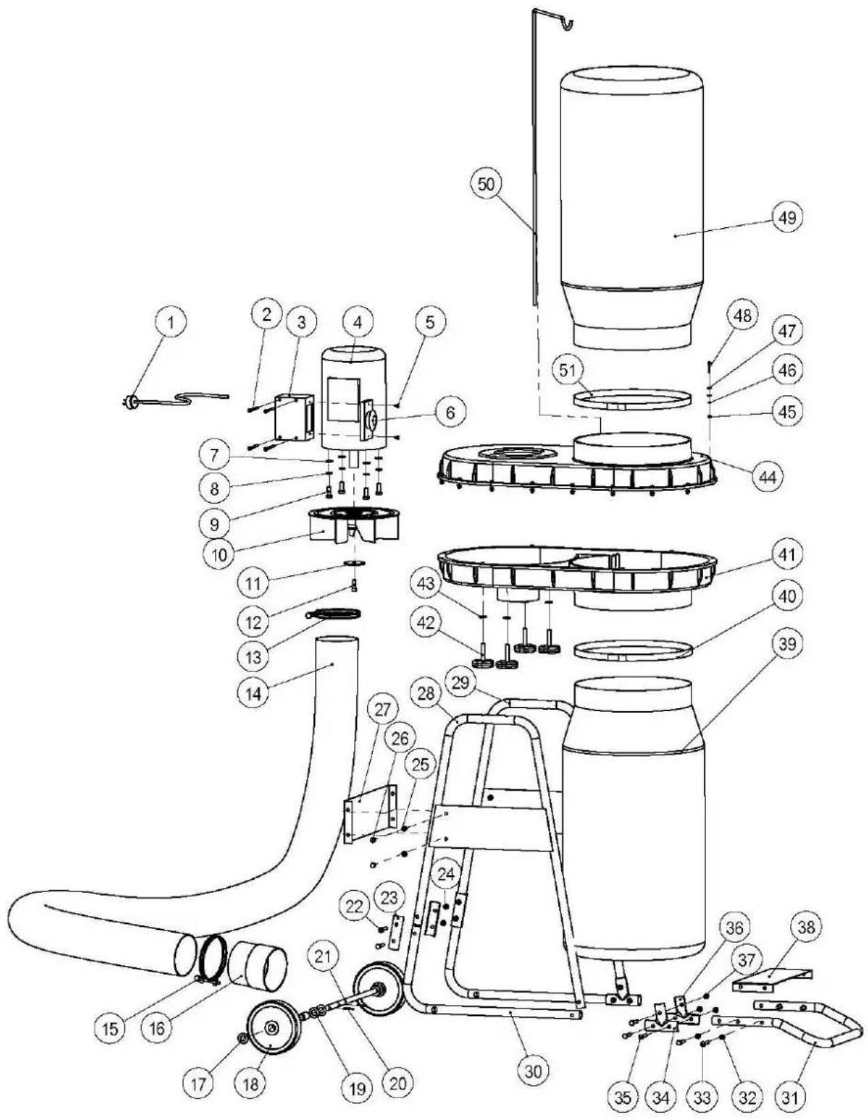 Holzmann ABS850 - Der Einbau von anderen als Originalersatzteilen führt zum Verlust der Garantie! - 1