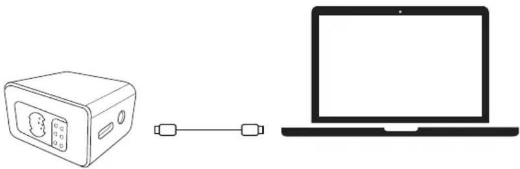 AnkerWork M650 - Anschluss an einen Computer - 1