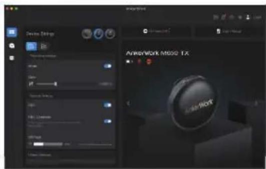 Device Settings AnkWORK MUSIC TA ANKWORK
