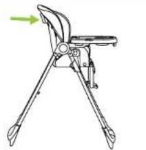 Baby Trend MUV 7in1 - POUR DEPLIER LA CHAISE HAUTE - 1