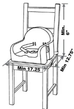 Baby Trend MUV 7in1 - DIAGRAMME DE TAILLE DE CHAISE ADULTE : - 2