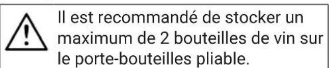 HOTPOINT HPK 26362 XP4E - Porte-bouteille pliable - 1