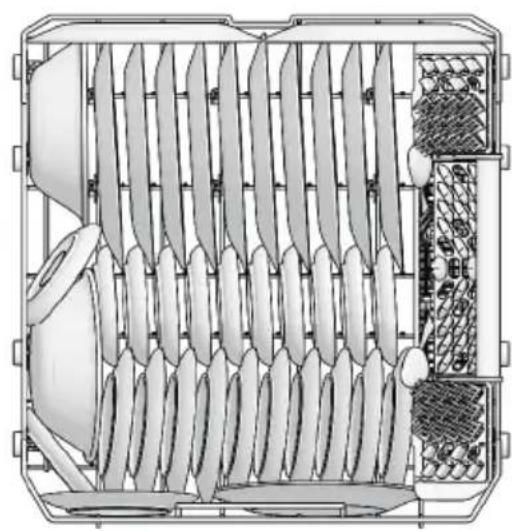 MIDEA MDT24P3CST - PANIER INFÉRIEUR - 1
