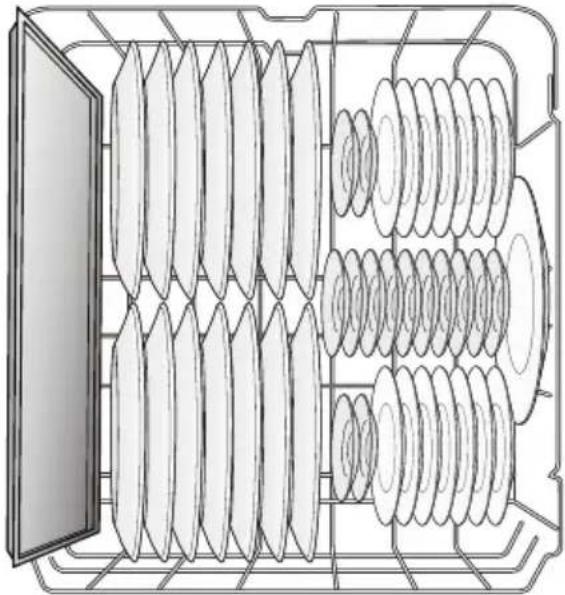 MIDEA MDT24P3CST - CHARGEMENT DU PANIER INFÉRIEUR - 1