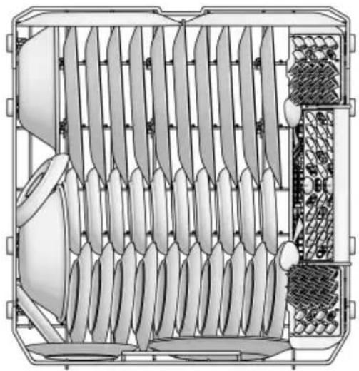 MIDEA MDT24P3CST - LOWER RACK - 1