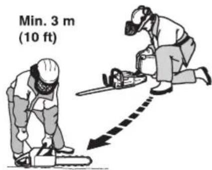 HUSQVARNA 560 XP Mark II - Sicherer Umgang mit Kraftstoff - 2