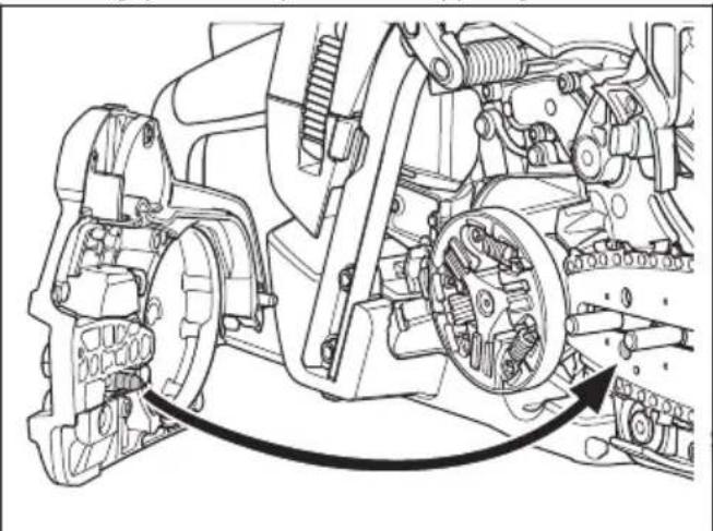 HUSQVARNA 560 XP Mark II - Geleider en zaagketting monteren - 3