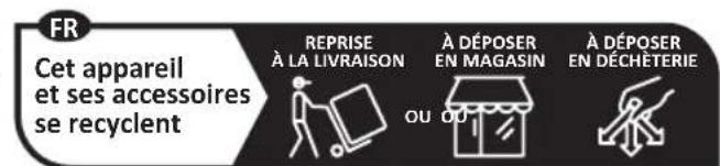 SAMSUNG DV90T6240LKS2 - Mise au rebut de l'appareil en France - 2