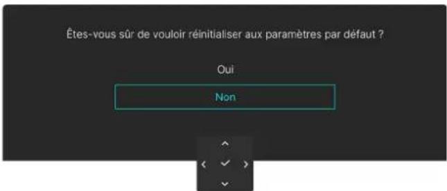 ALIENWARE AW2725Q - Messages d'avertissement OSD - 12