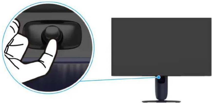 ALIENWARE AW2725Q - Utiliser la manette de contrôle - 1