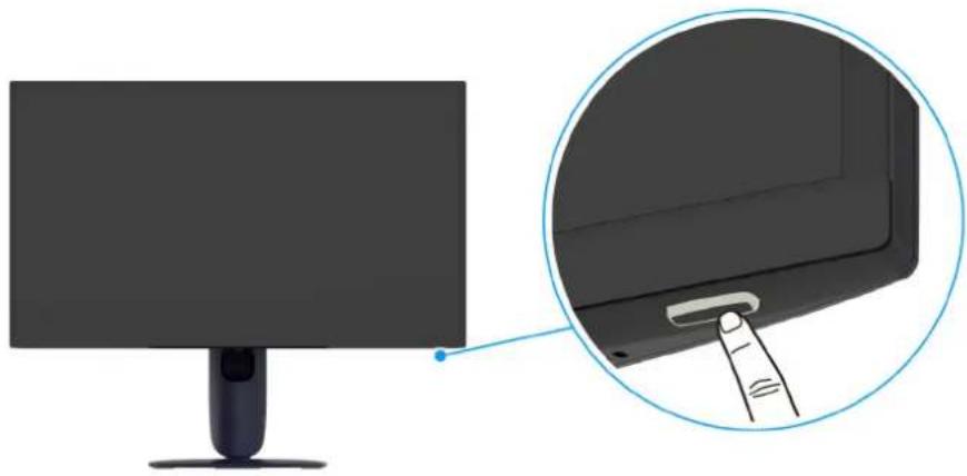 ALIENWARE AW2725Q - Allumer le moniteur - 1
