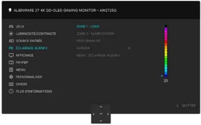 ALIENWARE AW2725Q - ZONE 2: ALIMENTATION - 2
