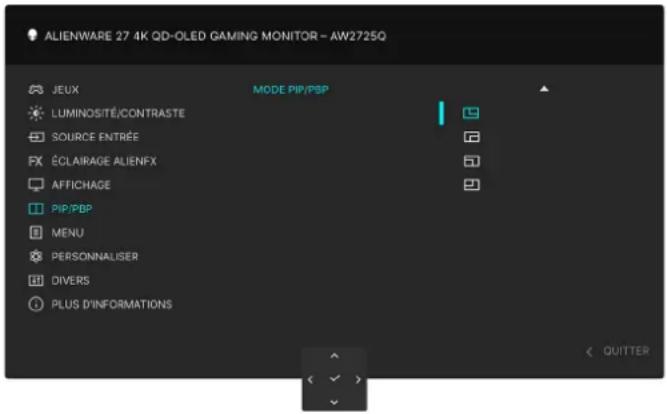 ALIENWARE AW2725Q - PIP/PBP - 3
