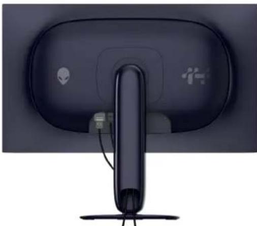 ALIENWARE AW2725Q - Organiser vos câbles - 1