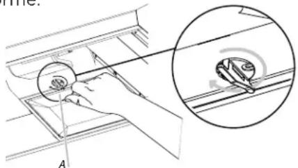 FRIGIDAIRE FCVW3025BK - Pour nettoyer ou remplacer le filtre à graisse: - 1
