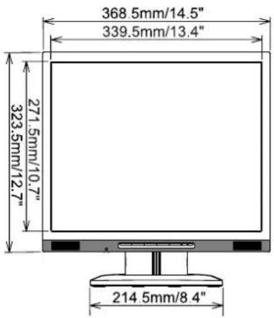 IIYAMA ProLite E430S - SPECIFICATIONS:ProLite E431S - 1