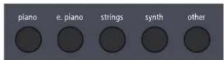 ROLAND GO:KEYS 3 - Appuyez sur un bouton de tone. - 1