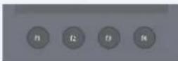 ROLAND GO:KEYS 3 - Boutons de fonction [f1] à [f4] - 1
