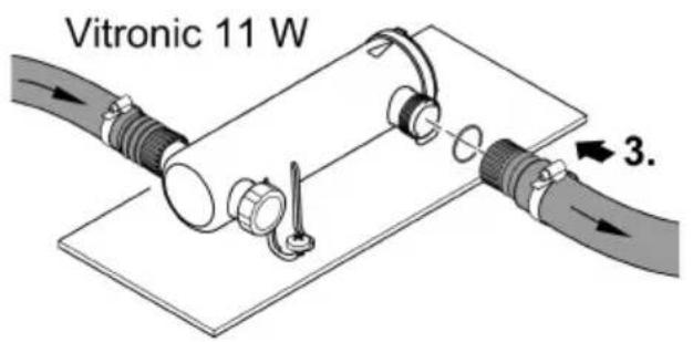 OASE Vitronic 24 W - Upprättansluttingarna - 1