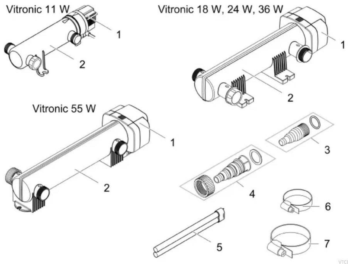 OASE Vitronic 36 W - Vsebina pošiljke - 1