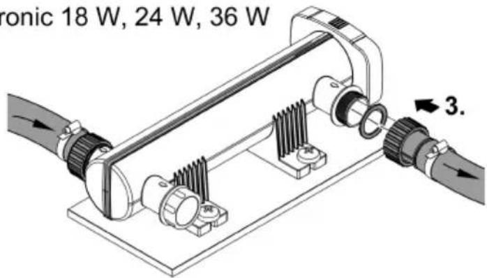 OASE Vitronic 36 W - Свързване - 2