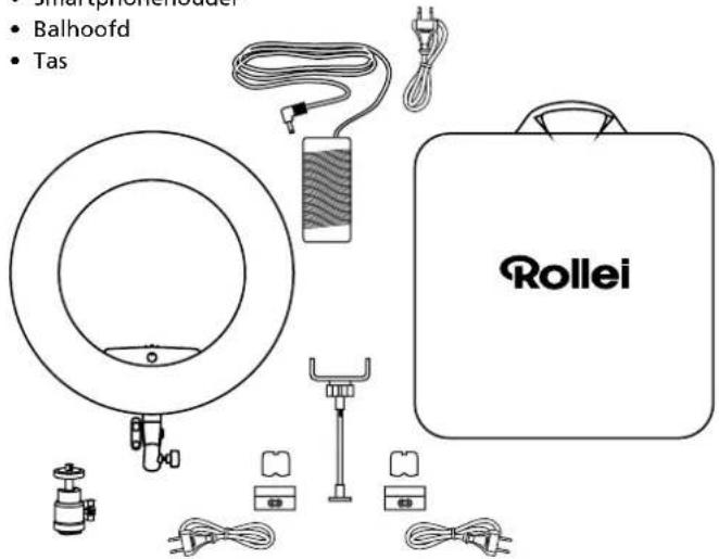 ROLLEI Lumen Ring RGB - Leveringsomvang - 1