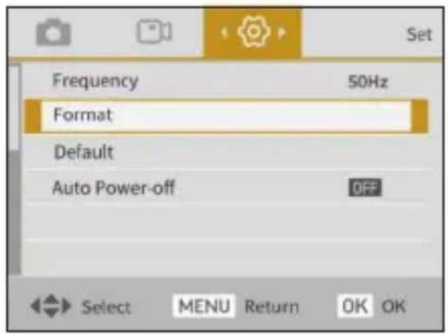 ROLLEI Powerflex 10x Retro - Formatting the Memory Card - 1