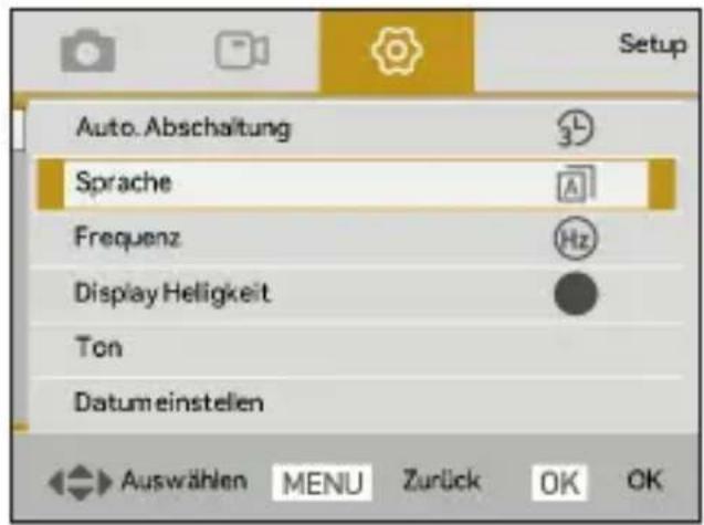 ROLLEI Powerflex 10x Retro - Sprache einstellen - 1