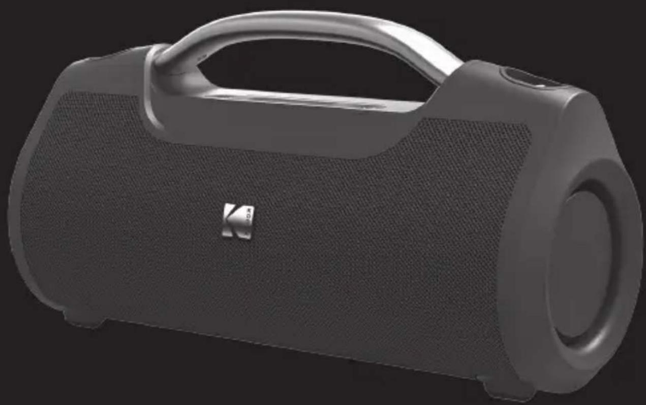 KODAK PWS2258 - KODAK Portable Wireless Speaker - 1