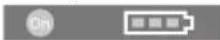 BOSCH GRC 18V60 Professional - Battery charge indicator - 1