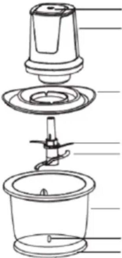 Sogo SS5260 - PARTES DA PICADORA - 1