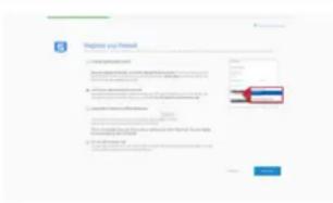 SOPHOS XGS 3300 - b]Registrar o dispositivo - 2