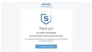 SOPHOS XGS 3300 - C) Synchronisation de la licence - 3