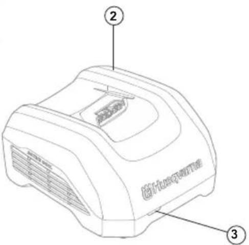 HUSQVARNA 40B330X - 認可さた八士一充電器 - 2