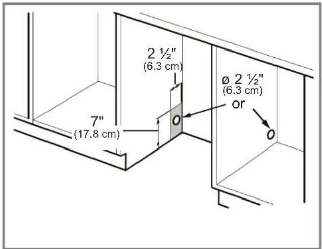 BOSCH SHP78DP5N - Installation Preparation - 1