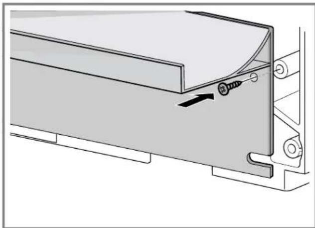 BOSCH SHP78DP5N - Fixer la plinthe en plastique - 1