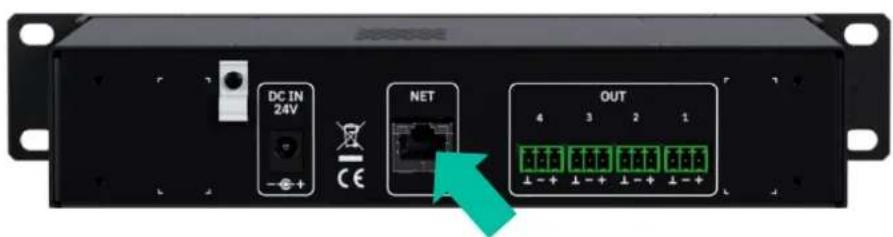 Ecler BOB04 - Port Ethernet / Dante/AES67 - 1