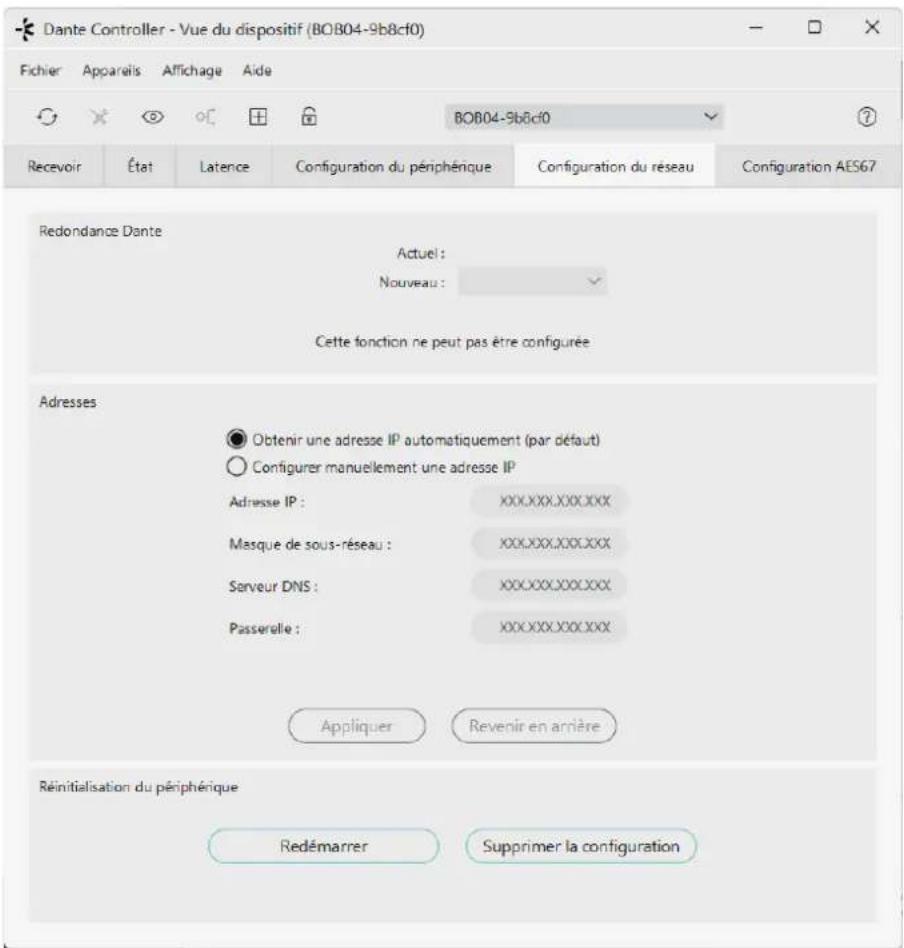Ecler BOB04 - CONFIGURATION RÉSEAU ET ROUTAGE DANTE/AES67 - 3