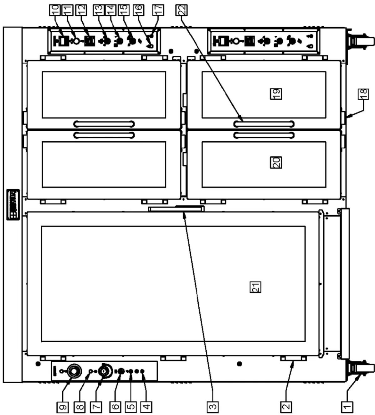 Doyon JAOP14 - BAKE CHART - 1