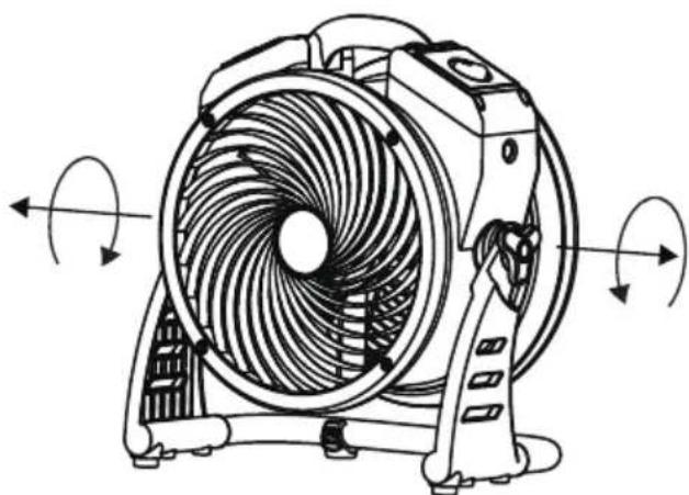 XPower FC125B - Régler la position d'opération - 1