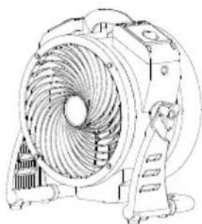 XPower FC125B - Rechargeable Air Circulator Introduction - 1