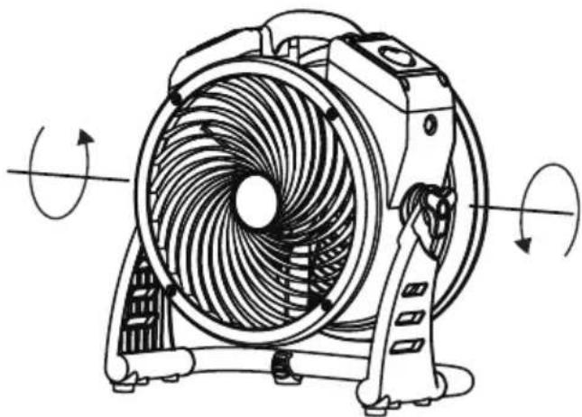 XPower FC125B - Fixez le poignée du support - 1