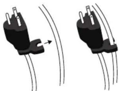 XPower FC125B - Organize the Power Cord\* - 2