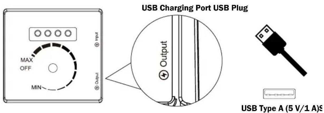 XPower FC125B - USB Charging Port\* - 1