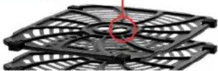 Gourmia GAF1180 - Grilles (x2) - 1