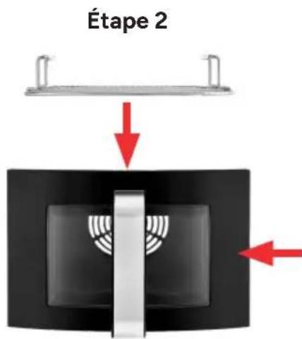 Gourmia GAF1180 - Pour la cuisson sur 2 niveaux : - 2