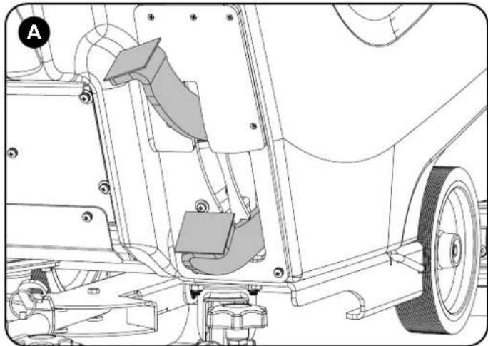 Numatic TBL8572 - Vloerelement optillen/neerlaten - 1