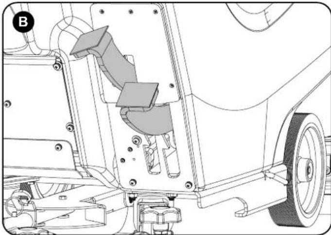 Numatic TBL8572 - Vloerelement optillen/neerlaten - 2