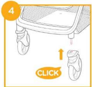 Joie Parcel LX - Stroller Assembly - 4