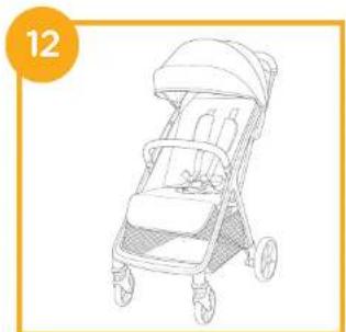 Joie Parcel LX - Stroller Assembly - 12